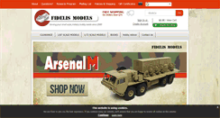 Desktop Screenshot of fidelismodels.com